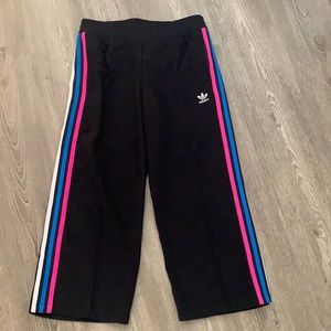 Adidas 7/8 wide leg pants